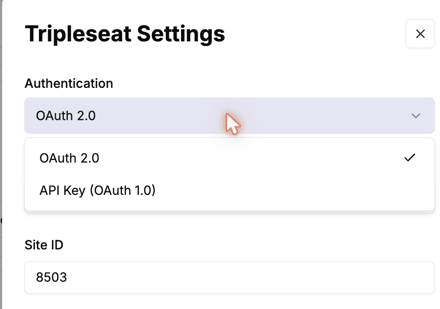 Step 3: Set Authentication to OAuth 2.0