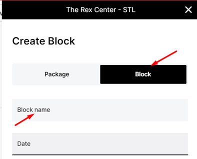 create block